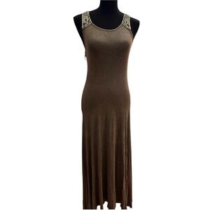 POL | Brand New w/Tags, Sage Green w/Crochet Dress, Size S